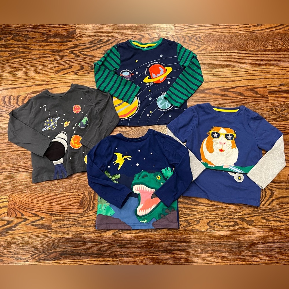 Set of 4 Mini Boden Tees